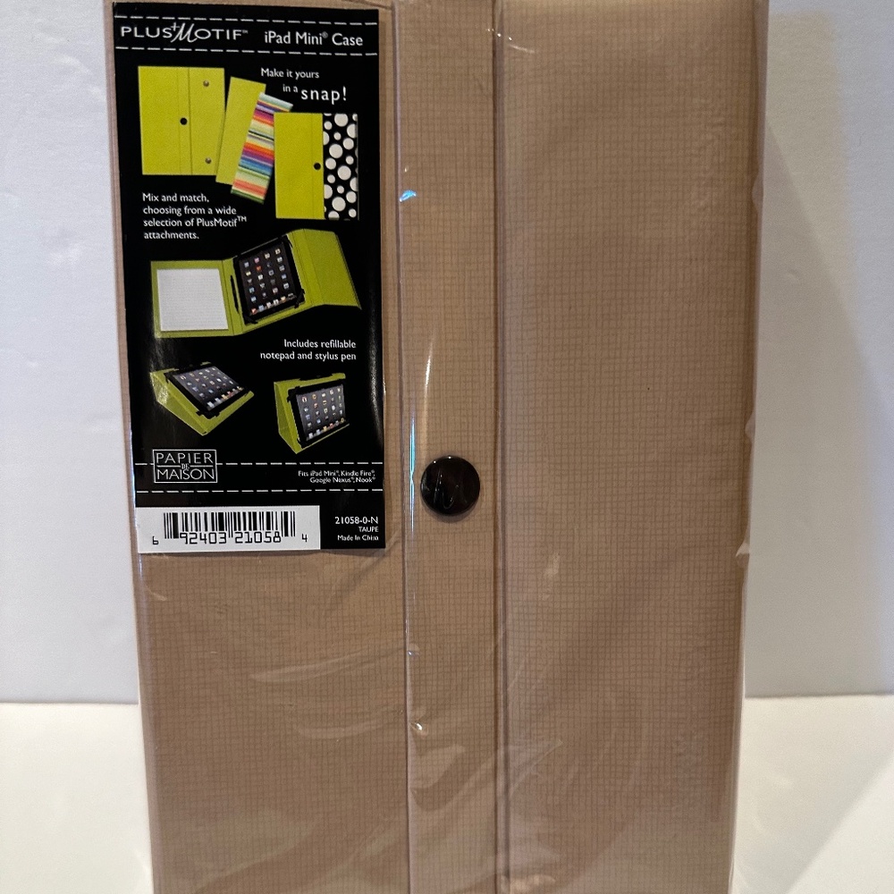 Papier de Mason iPad mini Case. New